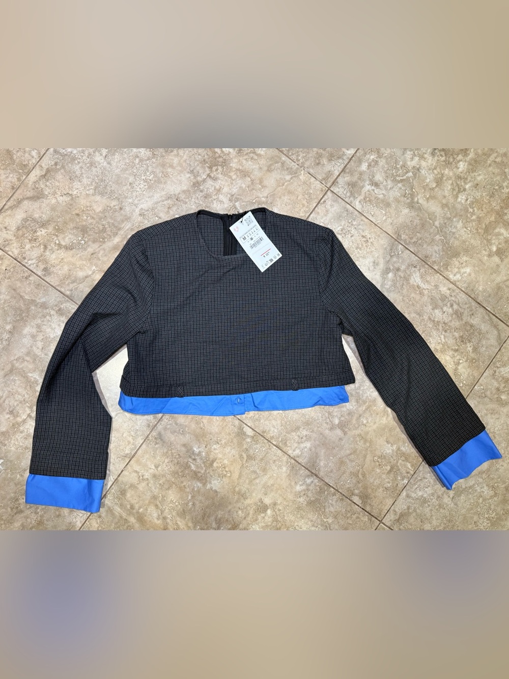 Zara Crop Blouse